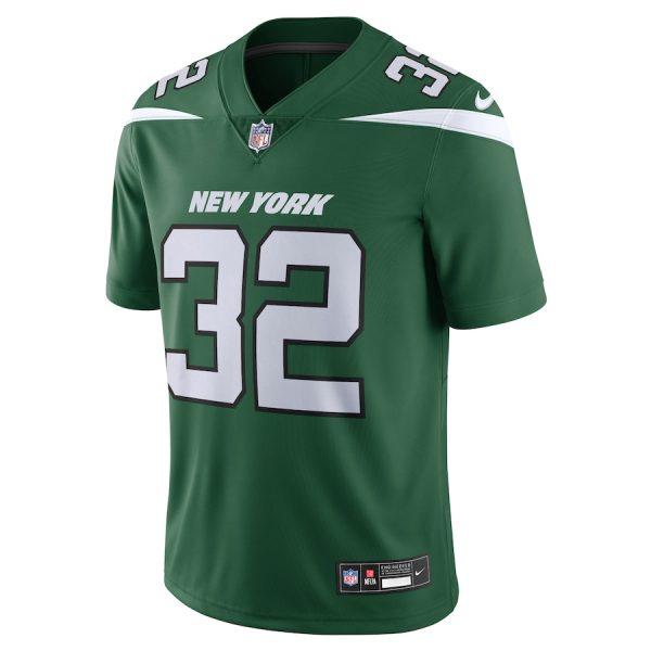 Men's New York Jets Michael Carter Nike Green Vapor F.U.S.E. Limited Jersey - GNE DROP435