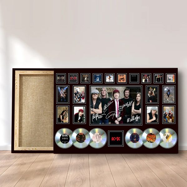 Rock Music Rectangle Canvas With Inner Frame - MAITM 9544