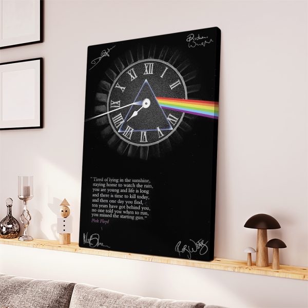 Pink Floyd Rectangle Canvas With Inner Frame - MAITM 9586