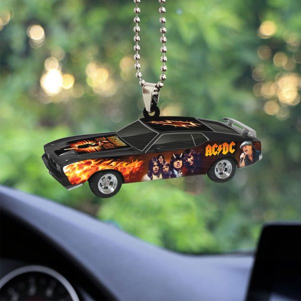 Rock Music Custom Shape 2-sided Acrylic Car Ornament - TANTN 10488