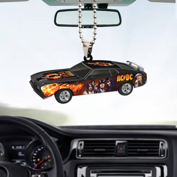 Rock Music Custom Shape 2-sided Acrylic Car Ornament - TANTN 10488