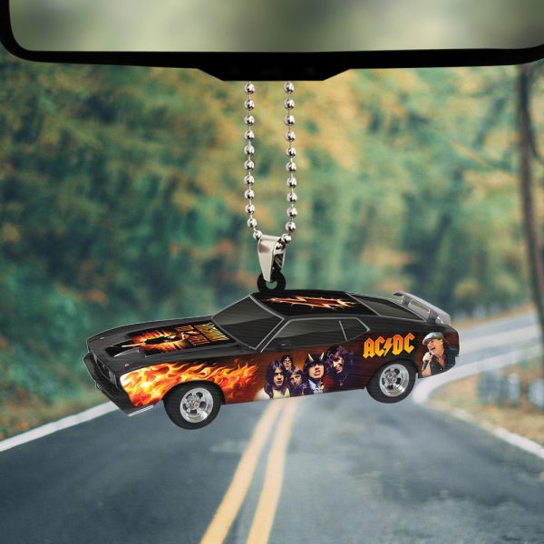 Rock Music Custom Shape 2-sided Acrylic Car Ornament - TANTN 10488
