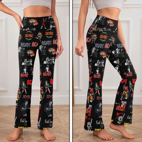 Rock Music 3D Flare Yoga Pants - HOATT 7800