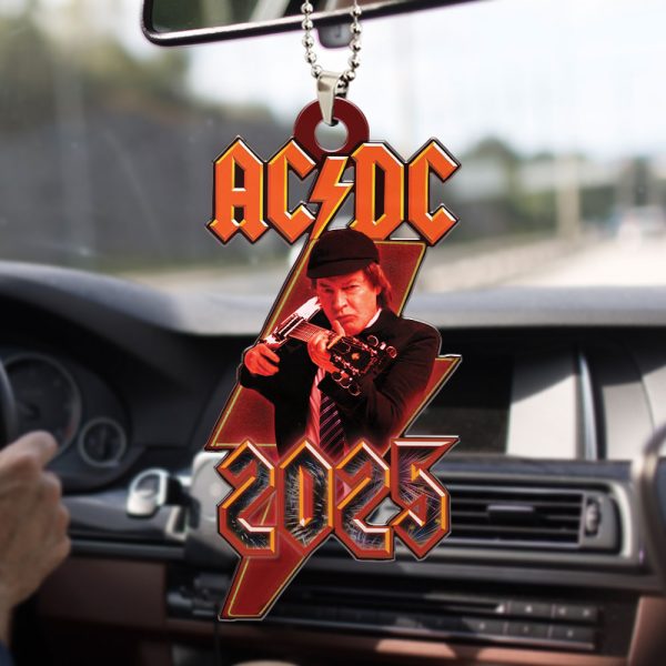 Rock Music Custom Shape 1-sided Acrylic Car Ornament - HOATT 8055