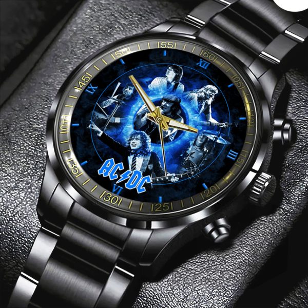 Rock Music Black Stainless Steel Watch - HOATT 7843