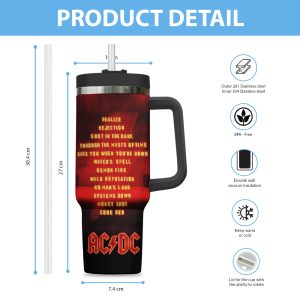Rock Music 40oz Stanley Tumbler - ANHNV 5817