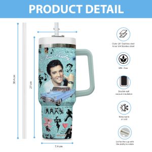 Elvis Presley 40oz Stanley Tumbler - ANHNV 5840