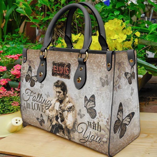 Elvis Presley Leather HandBag - ANHNV 5872