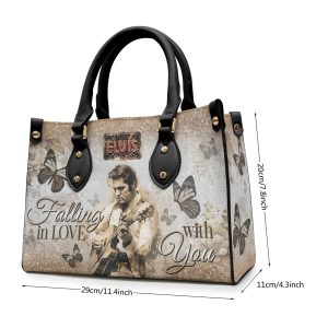 Elvis Presley Leather HandBag - ANHNV 5872