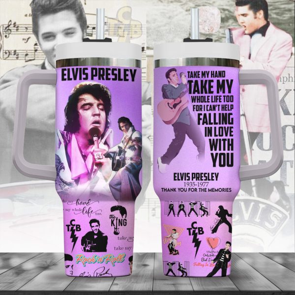 Elvis Presley 40oz Stanley Tumbler - ANHNV 5883