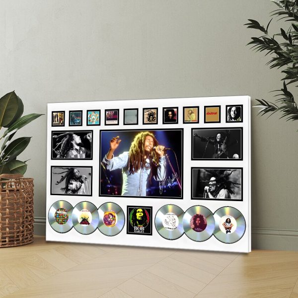 Bob Marley Rectangle Canvas With Inner Frame - MAITM 9520