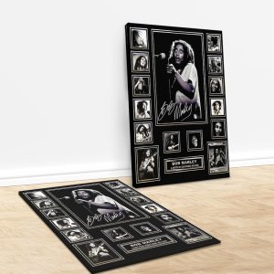 Bob Marley Rectangle Canvas With Inner Frame - MAITM 9521