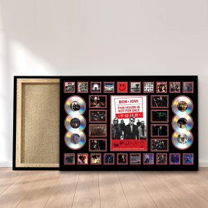 Bon Jovi Rectangle Canvas With Inner Frame - MAITM 9649