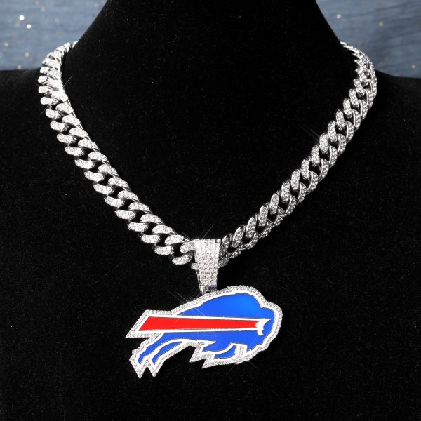 Buffalo Bills Alloy Pendant Necklace - MAITM DROP008