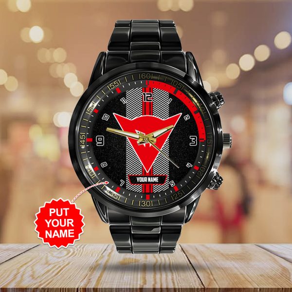 Personalized Dainese Black Stainless Steel Watch - TANTN 10553