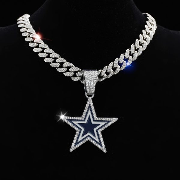Dallas Cowboys Alloy Pendant Necklace - MAITM DROP023