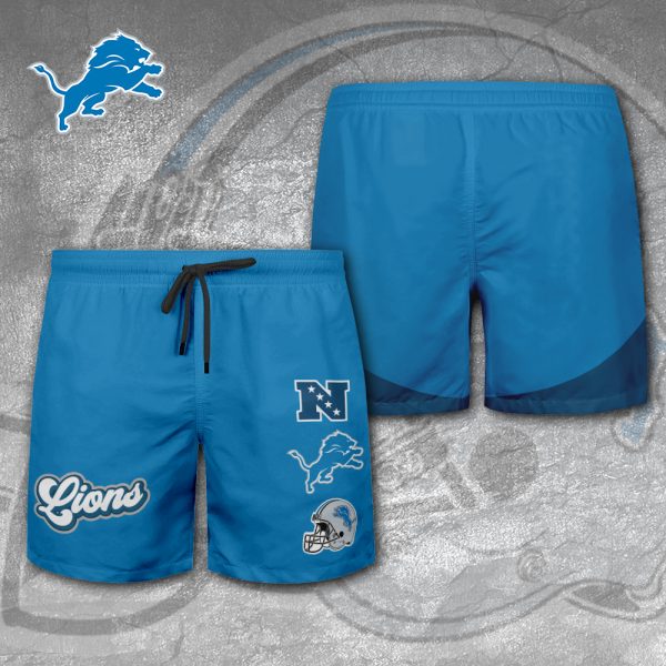 Detroit Lions 3D Shorts - VANDH 4142