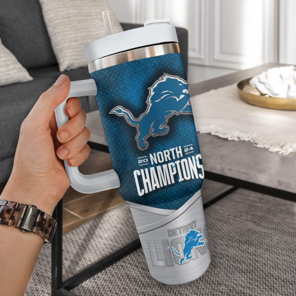 Personalized Detroit Lions 40oz Stanley Tumbler - HOATT 7923