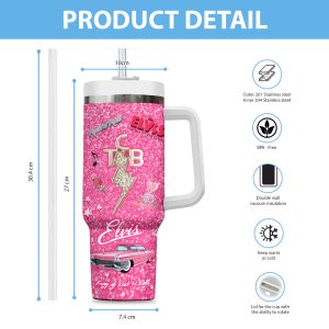Elvis Presley 40oz Stanley Tumbler - TANTN 10516