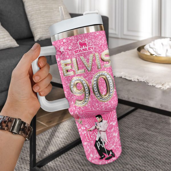 Elvis Presley 40oz Stanley Tumbler - TANTN 10516