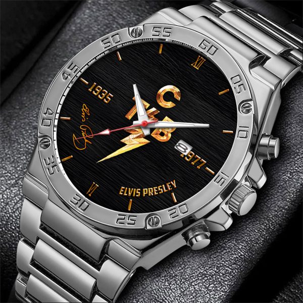Elvis Presley Gentleman Stainless Steel Watch - HOATT 7829