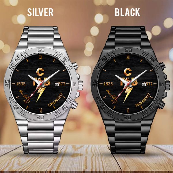 Elvis Presley Gentleman Stainless Steel Watch - HOATT 7829