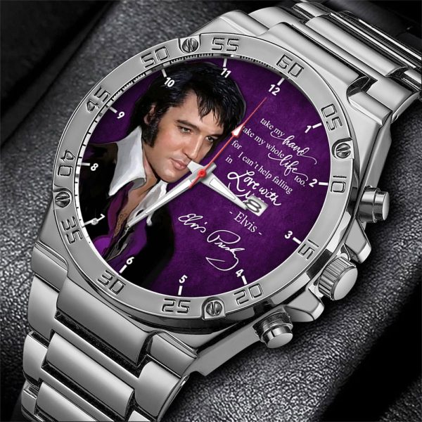 Elvis Presley Gentleman Stainless Steel Watch - HOATT 7831