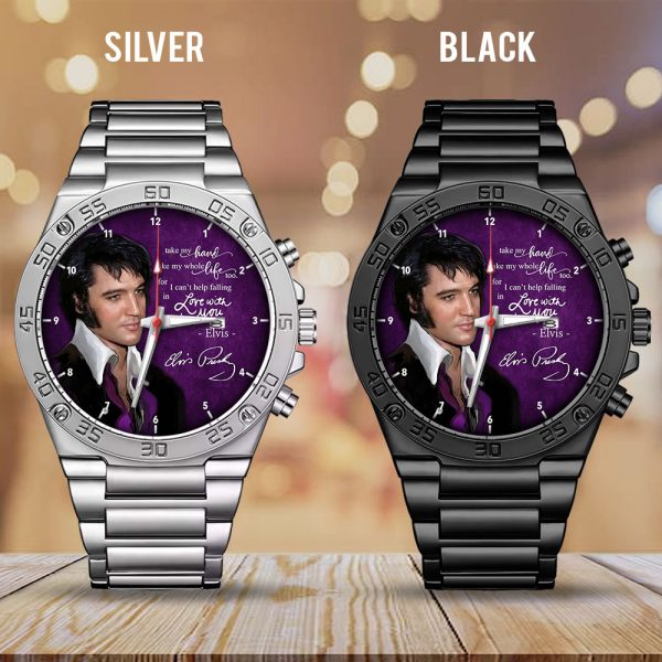 Elvis Presley Gentleman Stainless Steel Watch - HOATT 7831