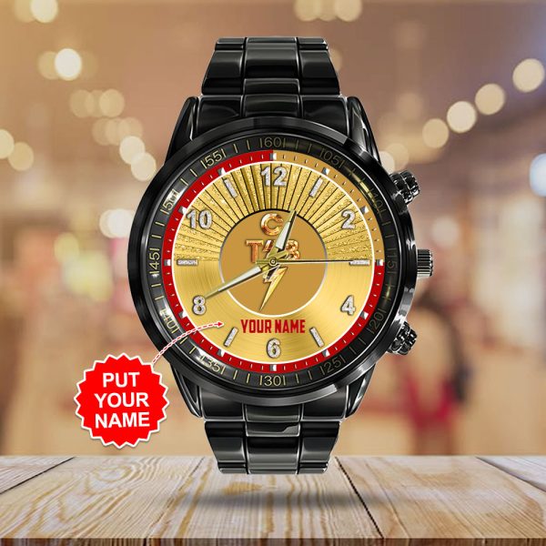 Personalized Elvis Presley Black Stainless Steel Watch - HOATT 7848