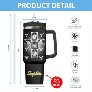 Personalized Elvis Presley 40oz Stanley Tumbler - HOATT 7927
