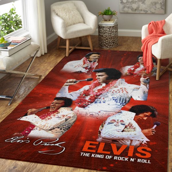 Elvis Presley Rectangular Rug - HOATT 7986