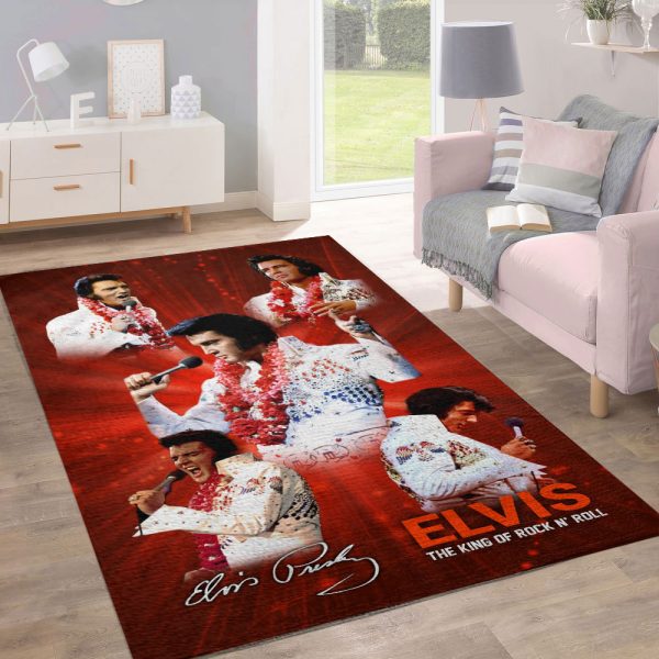 Elvis Presley Rectangular Rug - HOATT 7986