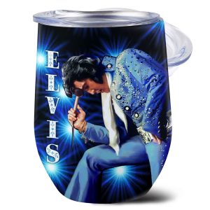 Elvis Presley Wine Tumbler - HOATT 8025