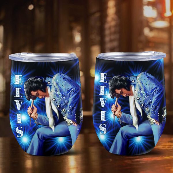 Elvis Presley Wine Tumbler - HOATT 8025