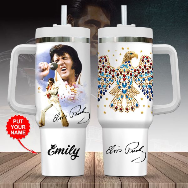 Personalized Elvis Presley 40oz Stanley Tumbler - VANDH 4170