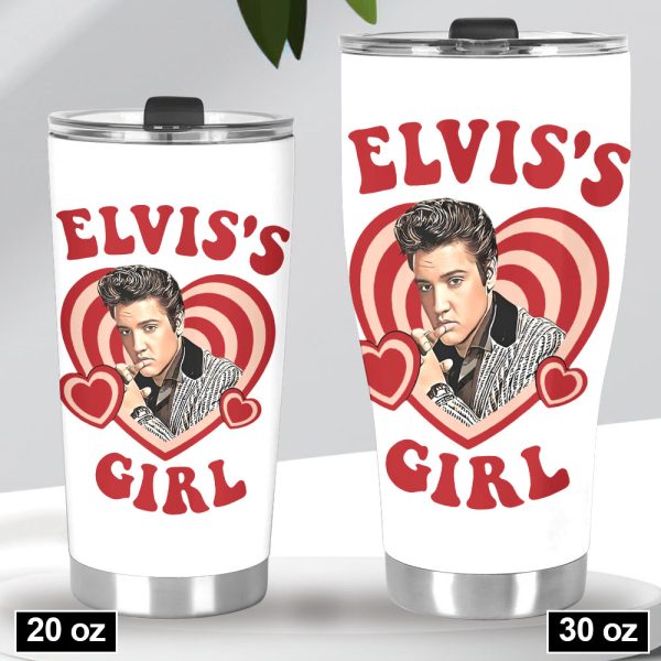 Personalized Elvis Presley Tumbler Cup - VANDH 4173