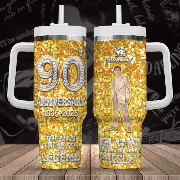 Elvis Presley 40oz Stanley Tumbler - TANTN 10513