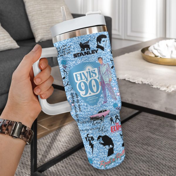 Elvis Presley 40oz Stanley Tumbler - TANTN 10514
