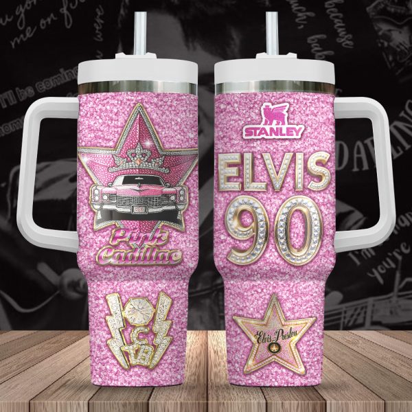 Elvis Presley 40oz Stanley Tumbler - TANTN 10515
