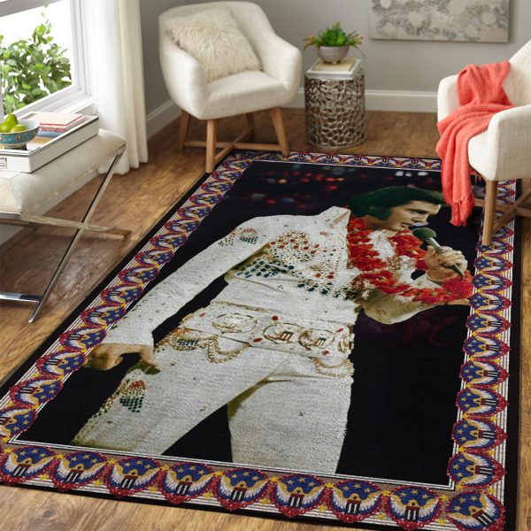 Elvis Presley Rectangular Rug - HOATT 7922