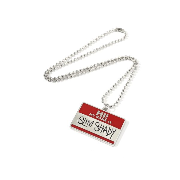 Eminem Alloy Pendant Necklace - MAITM DROP009