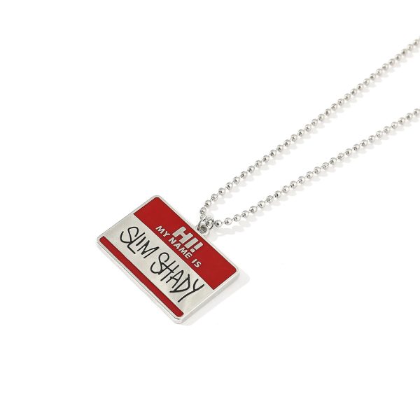 Eminem Alloy Pendant Necklace - MAITM DROP009