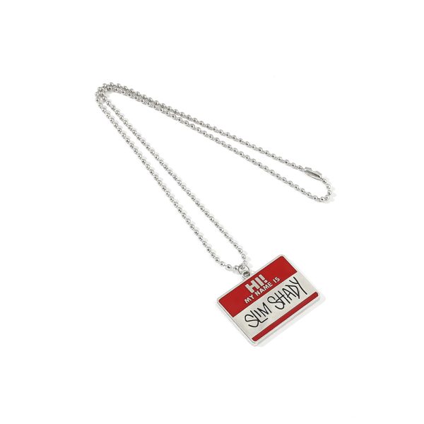 Eminem Alloy Pendant Necklace - MAITM DROP009
