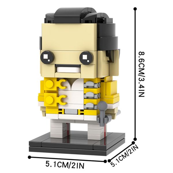 Freddie Mercury 159Pcs Brick Building Block - MAITM DROP003