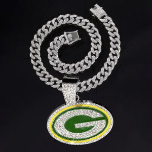 Green Bay Packers Alloy Pendant Necklace - MAITM DROP019