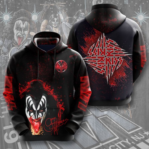Kiss Band 3D Apparel - GNE 2618