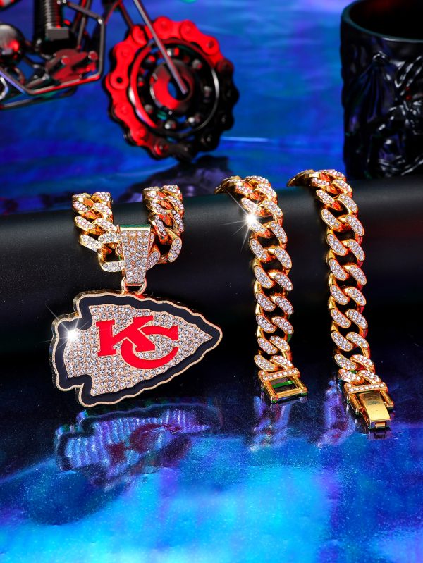Kansas City Chiefs Alloy Pendant Necklace - MAITM DROP007