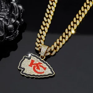 Kansas City Chiefs Alloy Pendant Necklace - MAITM DROP007