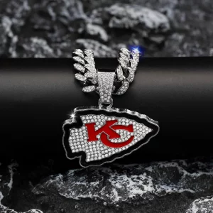 Kansas City Chiefs Alloy Pendant Necklace - MAITM DROP007