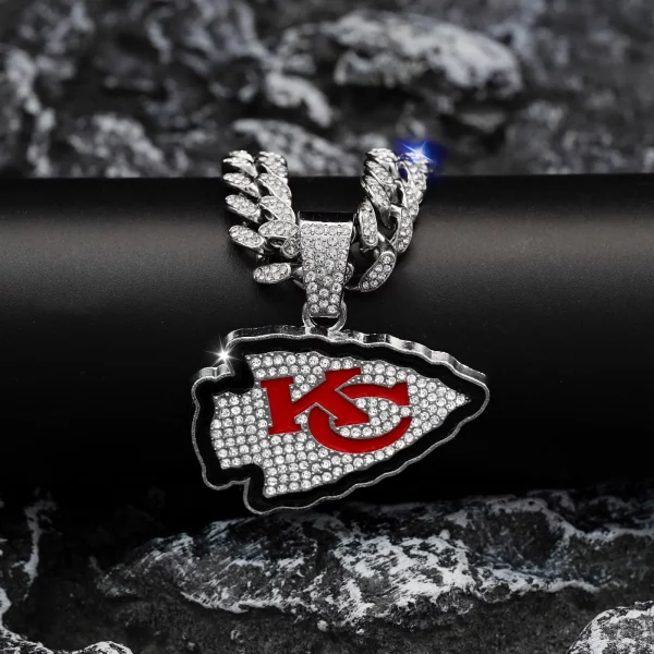Kansas City Chiefs Alloy Pendant Necklace - MAITM DROP007